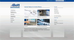 Desktop Screenshot of bott-maschinenbau.de